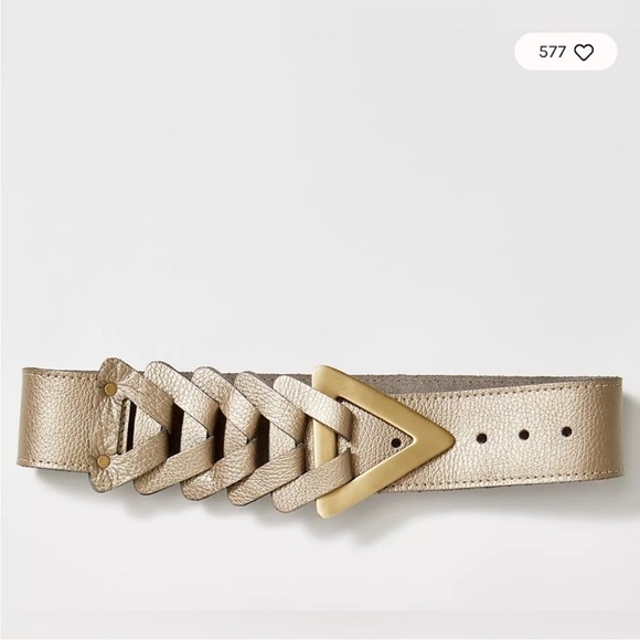 Free People X Kim White Triangle Waist Belt medium  NWT main image 7